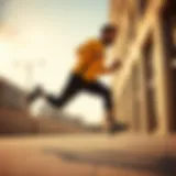 Dynamic display of Nike Pro tracksuit showcasing versatility in motion