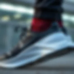 A close-up view of the Nike Witness 5 showcasing its innovative design and materials.