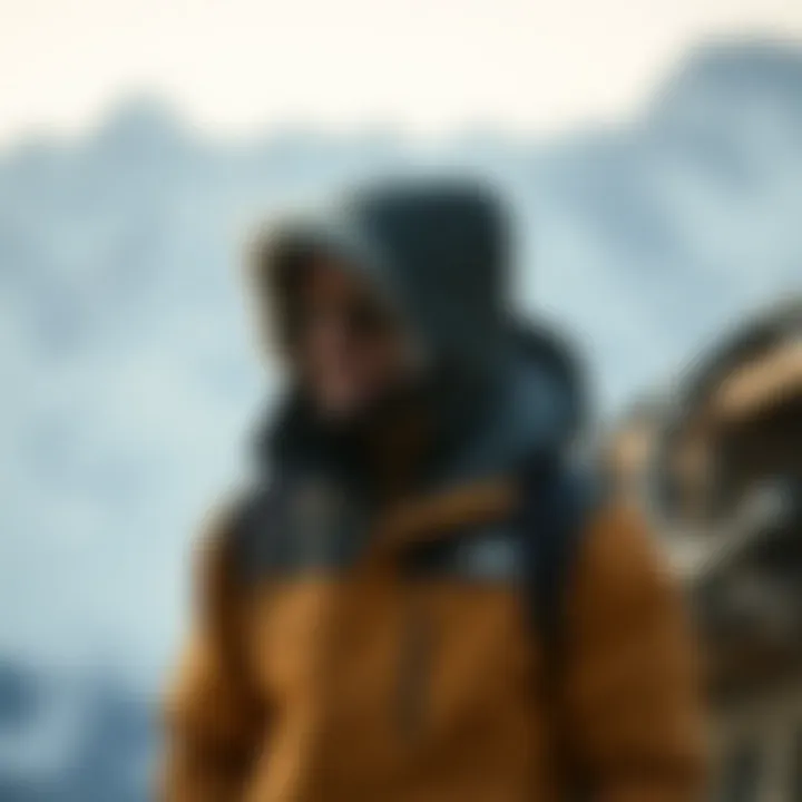 Stylish layering with North Face Polar products