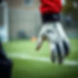 Puma children's goalkeeper gloves showcasing advanced grip technology