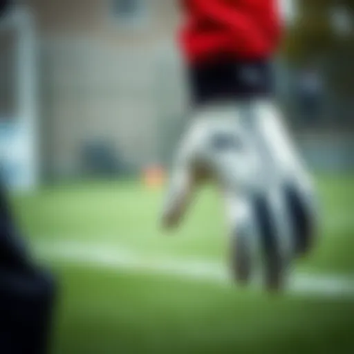 Puma children's goalkeeper gloves showcasing advanced grip technology