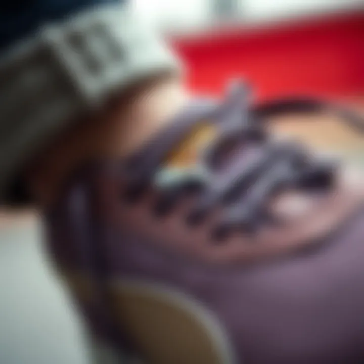 Detailed View of Puma Mayze Stack Close-up of Puma Mayze Stack detailing