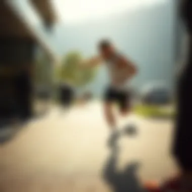 User experience highlighted with RS footwear in various environments