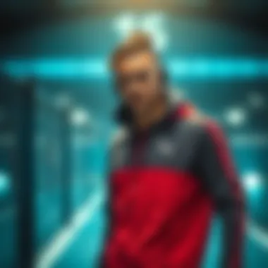 Innovative sportswear design showcasing modern aesthetics