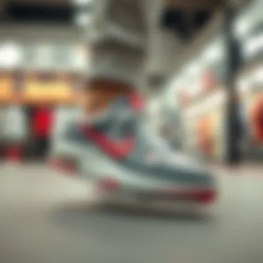 Navigating a Premier Sneaker Shopping Platform User-friendly interface of a top sneaker shopping website