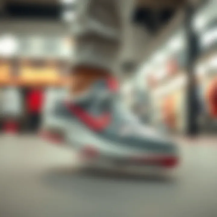 Navigating a Premier Sneaker Shopping Platform User-friendly interface of a top sneaker shopping website