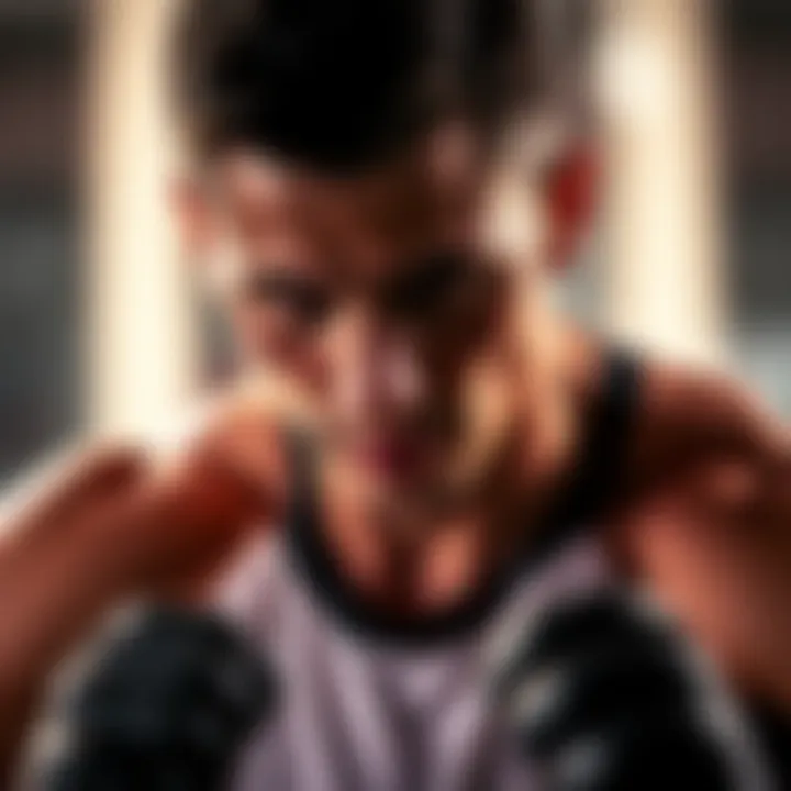 Athlete demonstrating the impact of definition in sports