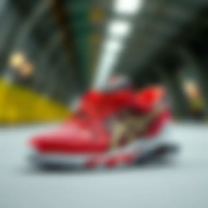 Comparison of different sports shoe brands