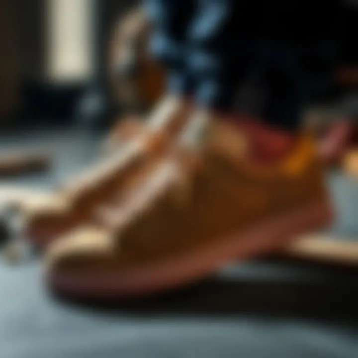 Quality craftsmanship of Stan Smith shoes