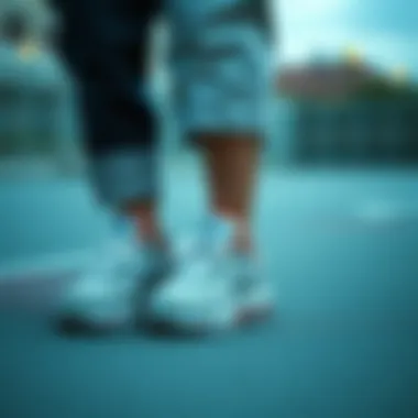 Fashionable Outfits Enhanced by Jump Shoes Stylish jump shoes paired with trendy children's outfits.