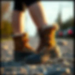 Stylish winter boots suitable for various terrains