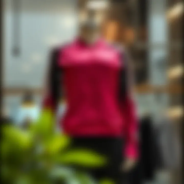 Stylish three X large sports outfit displayed on a mannequin