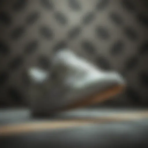 Elegant design showcasing modern athletic footwear