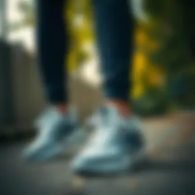 Fashion Meets Functionality in V Brand Shoes Stylish pairing of V brand shoes with athletic apparel